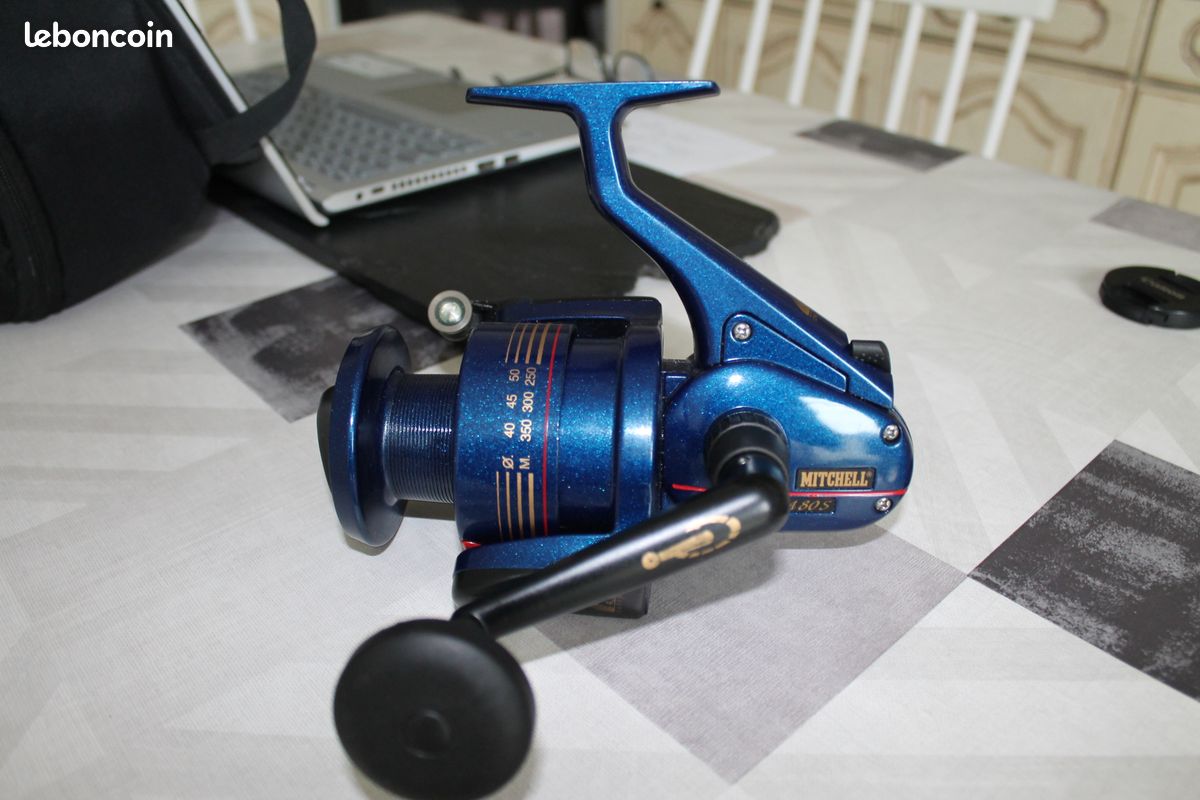 Moulinet Pêche Ancien Ocean City X-Pert-80 – Médaillon, Capacité 250 Yards, Pêche En Mer, USA