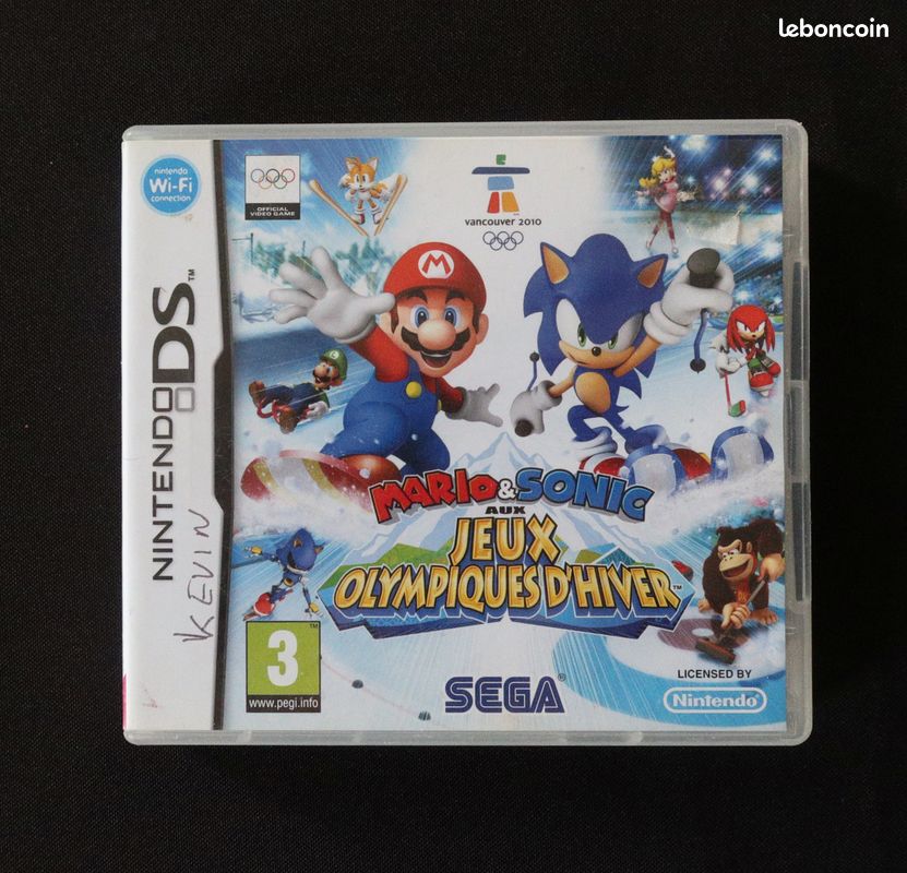 Jeu Nintendo DS Mario & Sonic aux Jeux Olympiques 2010 (image 1)