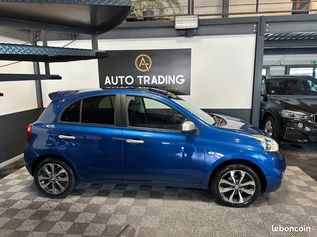 NISSAN MICRA DIG-S 98 CVT - BOITE AUTOMATIQUE - ecran tactile - clim - radar de recul - usb - bluetooth (image 2)