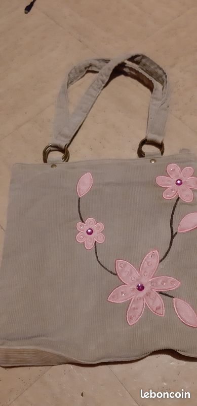 Sac velours (image 1)