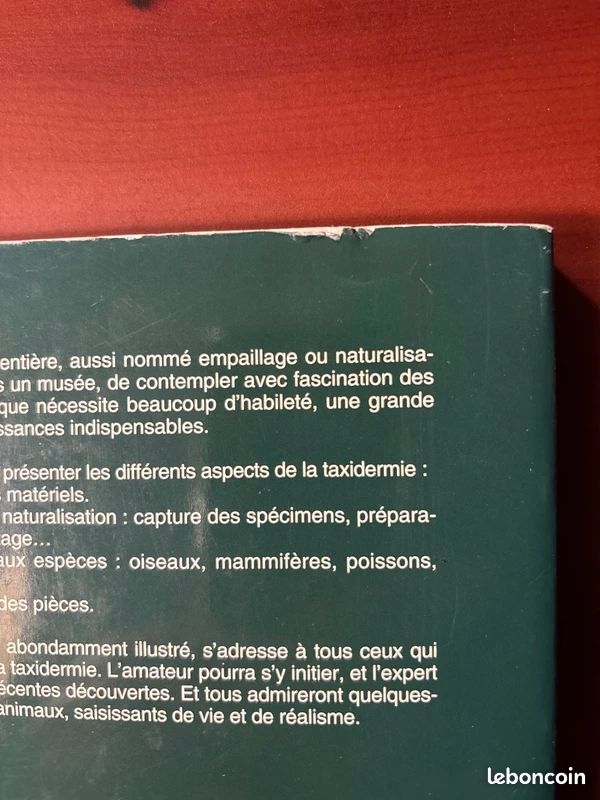 Manuel Complet Du Taxidermiste. Avec Un Glossaire Des Termes Specifiques (image 3)