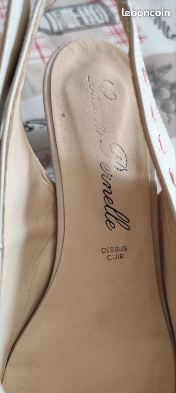 Chaussure habillée ouverte taille 38 Emma Pernelle (image 6)