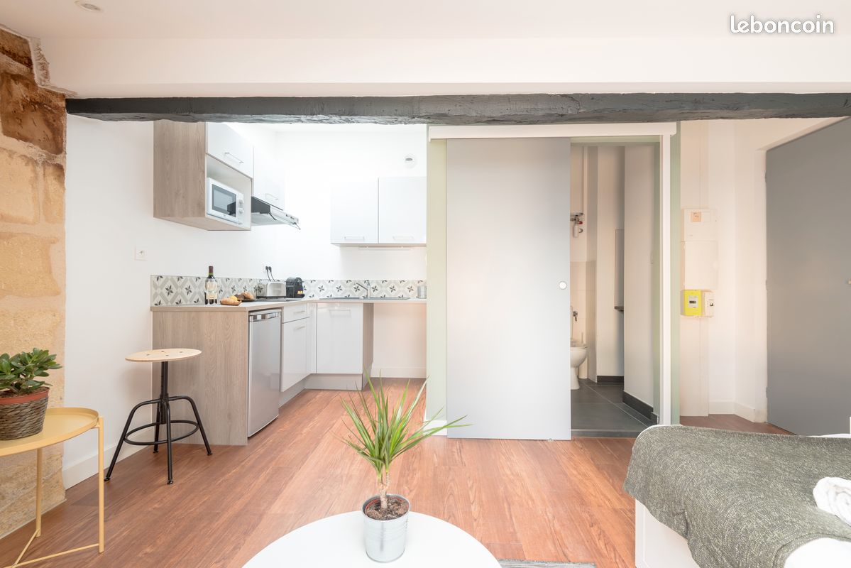 Appartement T1 meublé, entièrement rénové - Bordeaux Centre ville - Bordeaux 33000 (image principale 1)