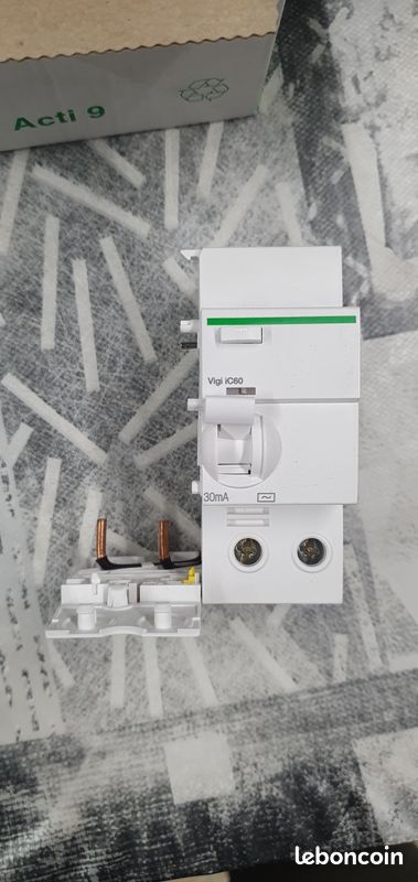 Bloc différentiel SCHNEIDER Acti9 iC60 Vigi 2P 40A 30mA type AC EU - A9V41240 (image 3)