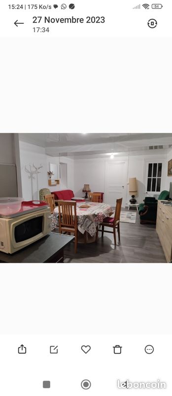 Appartement 2 pièces 60 m² · à Jonzac · 60 m² · 599 €