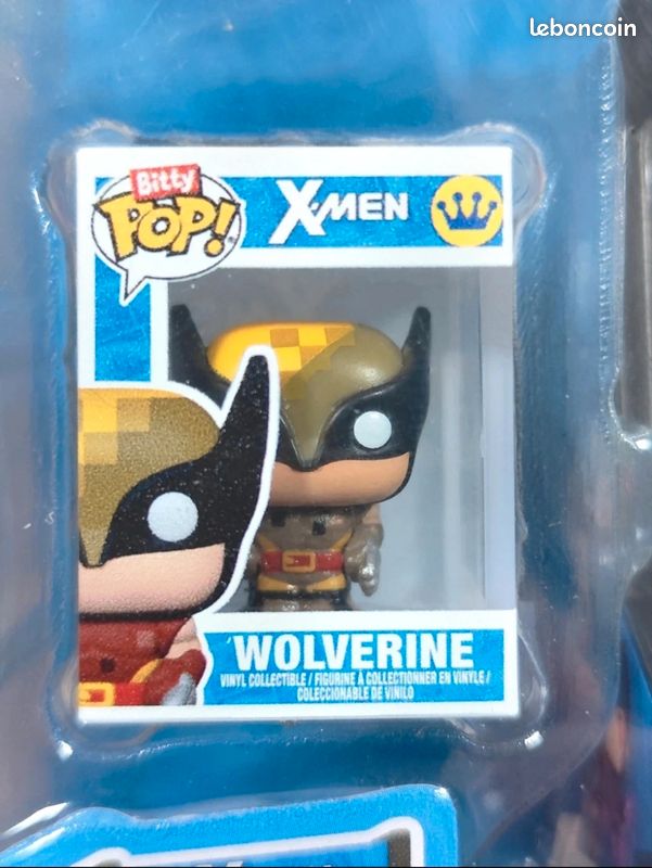 Funko Bitty Pop Arcade Marvel X-Men - Présentoir Borne d'Arcade & Wolverine (image 2)