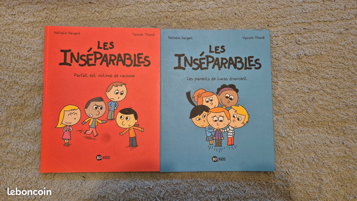 Livres Les inséparables numéro 1 et 2 - BD Kids (image 1)