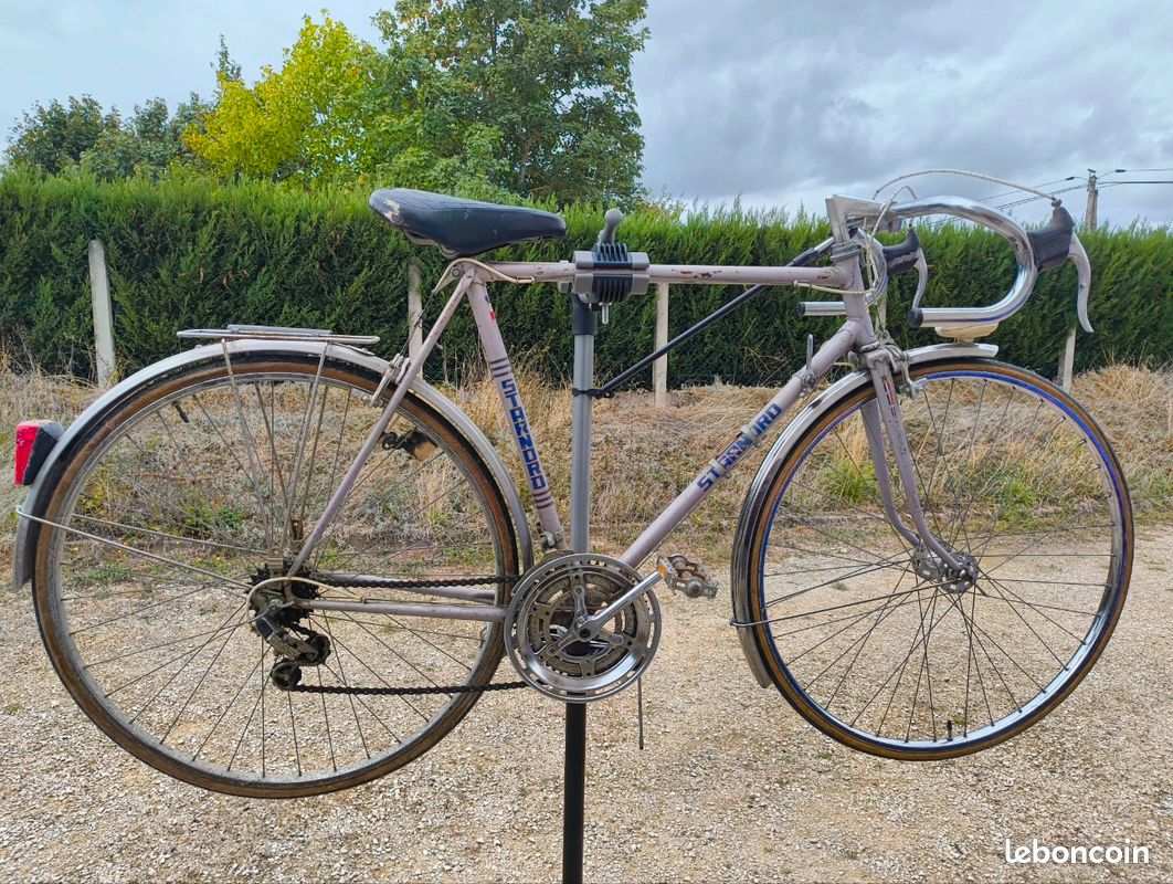 Manivelle Vélo Vintage 70cm – Pédalier Cotter – Chrome Brillant – Neuf Ancien