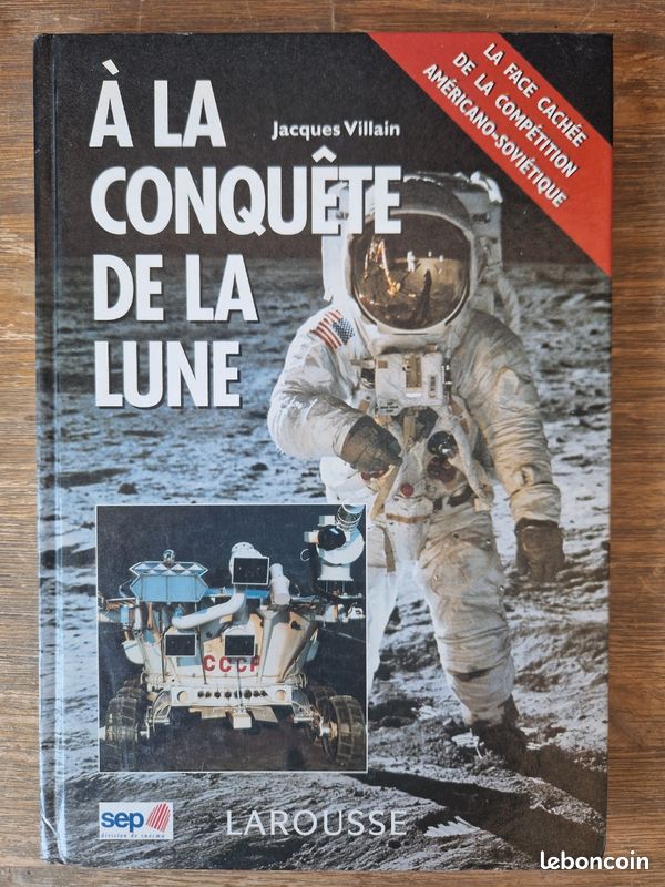 Livre "À la conquête de la lune" (image 1)