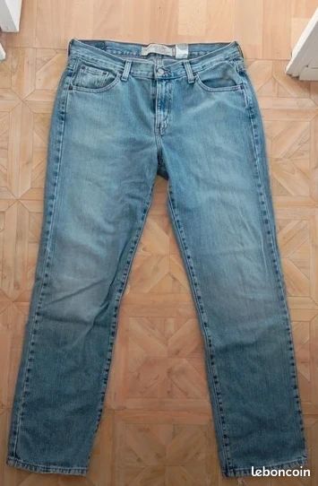 Jean Roca Wear Homme Bleu - Taille 44 X 31 (Occasion Très Bon état) - Coupe Loose Straight