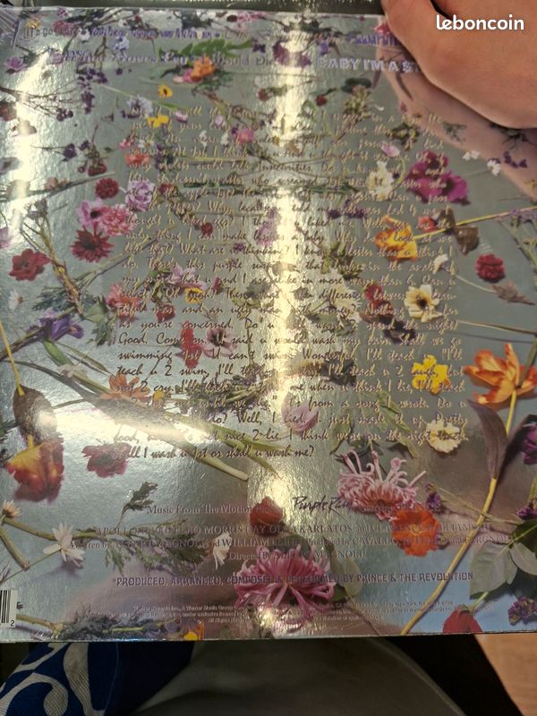 Vinyle Prince purple rain ..prix ferme (image 2)