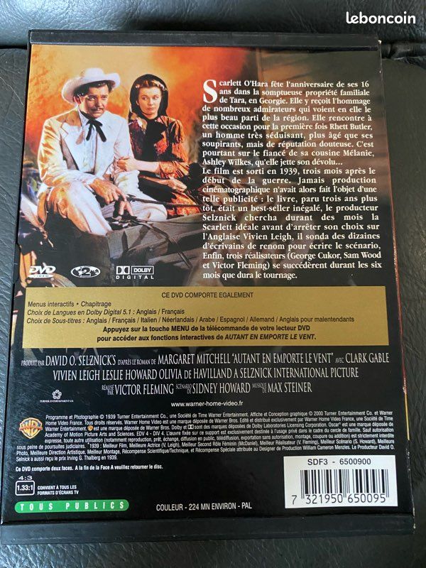 Autant en emporte le vent dvd (image 2)