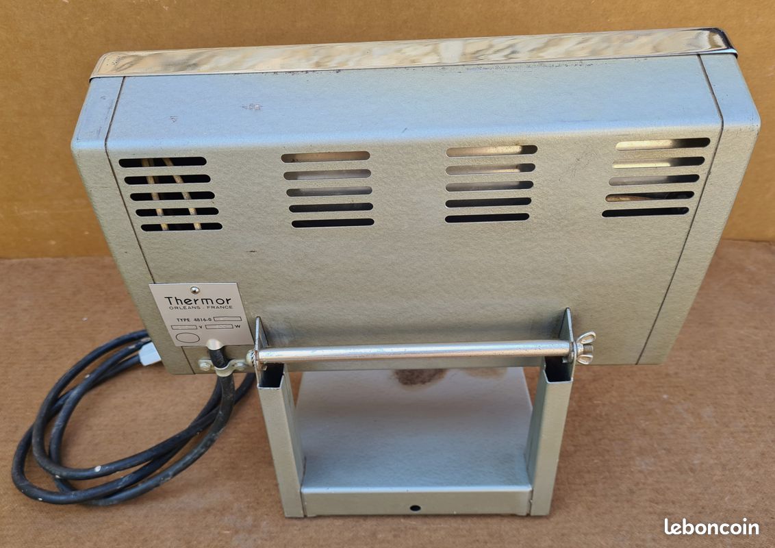 Chauffage électrique Vintage Thermor 1000W - Modèle 4815-00 L45 - Années 60