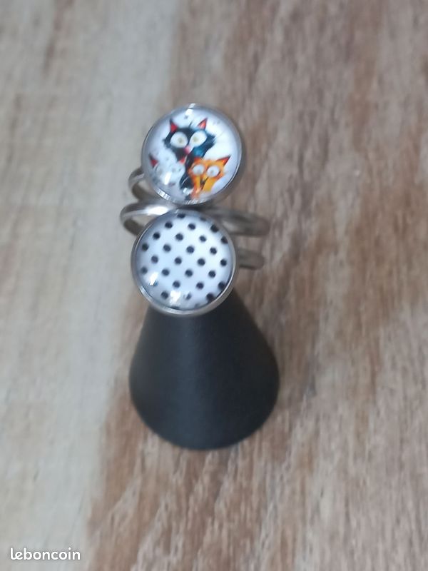 Bague chat fou – Fantaisie et originalité au bout des doigts (image 2)
