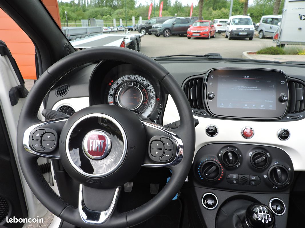 FIAT 500C 1.0 70ch HYBRIDE DOLCEVITA (image 7)