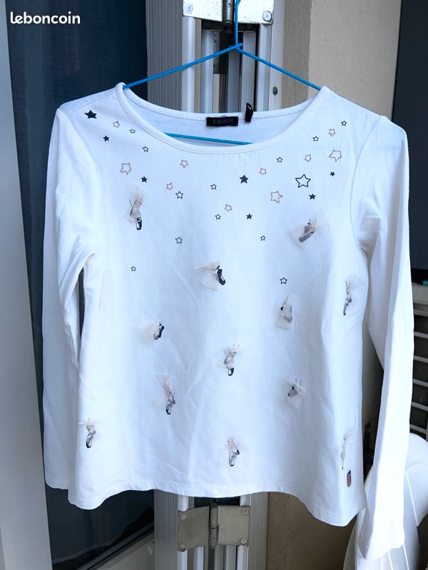TEE shirt manche longue IKKS 10 ans (image 1)