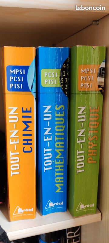 Livres classe prépa CPGE PCSI MPSI PTSI (image 3)