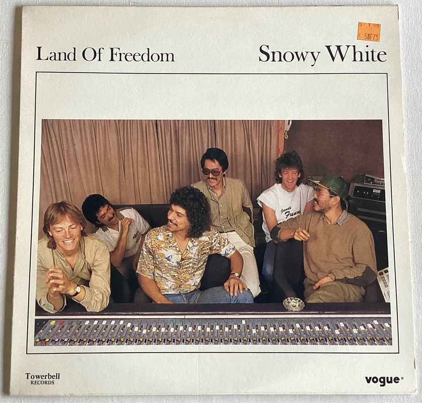 SNOWY WHITE - land of freedom - LP - 1984 - French press (image 1)