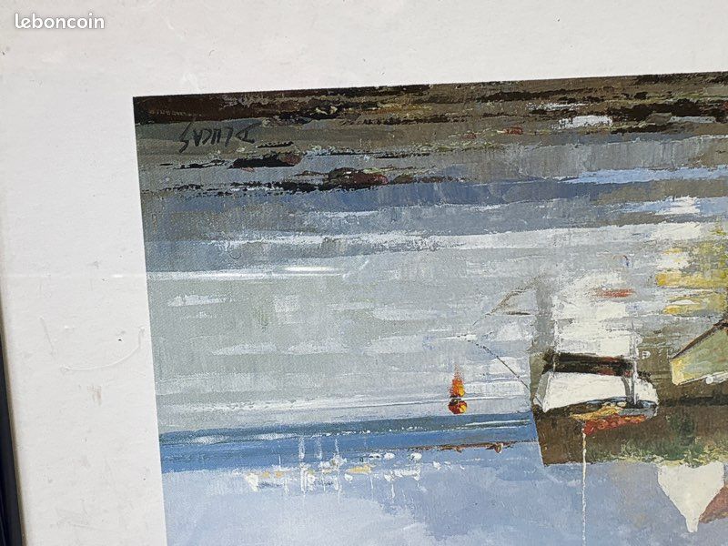 Peinture paysage breton D Lucas (image 2)