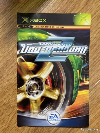 Notice Need For Speed Underground 2 – Manuel D’instructions Xbox (première Génération, Occasion)