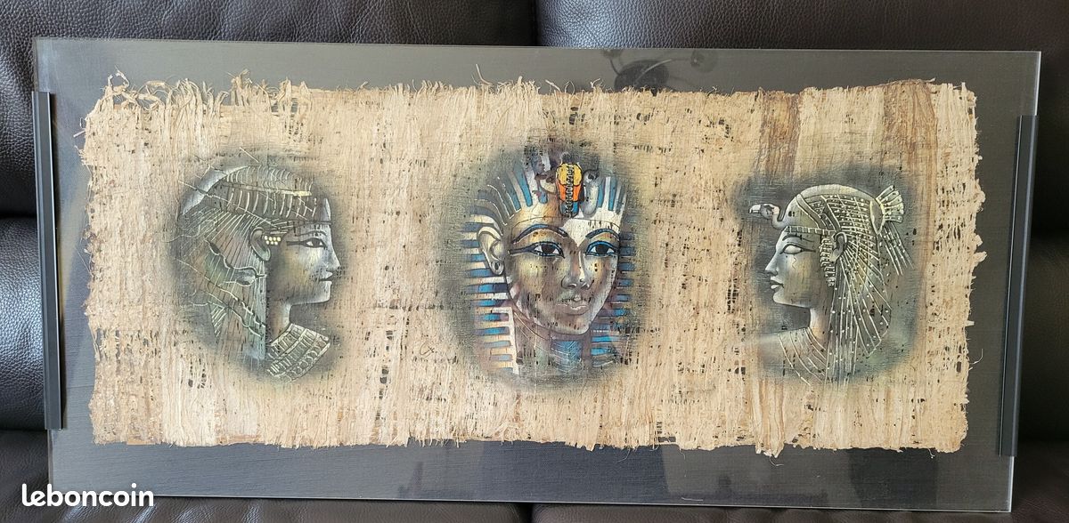 Grand papyrus sous-verre (image 7)