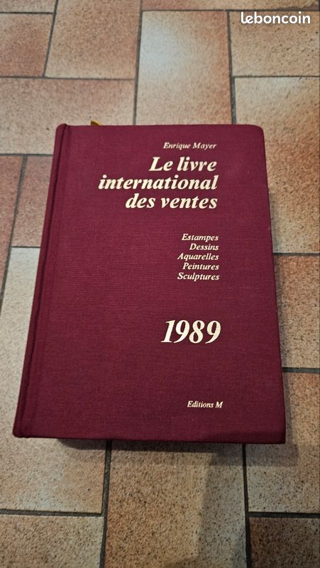 Livre international des ventes 1989 (image 1)