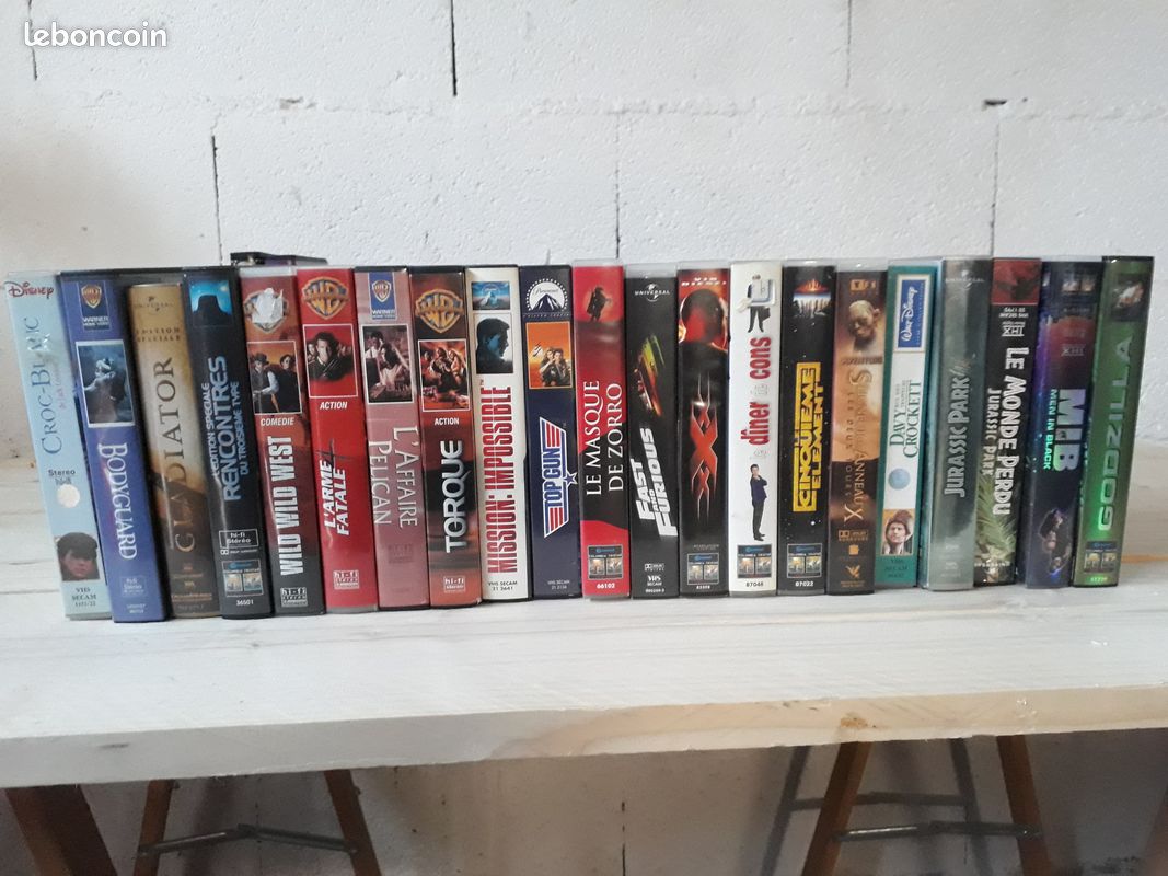Cassettes VHS à l'unité (préenregistrées) (image 3)