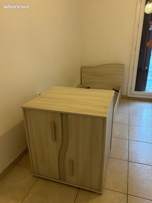 Lit + commode (image 3)