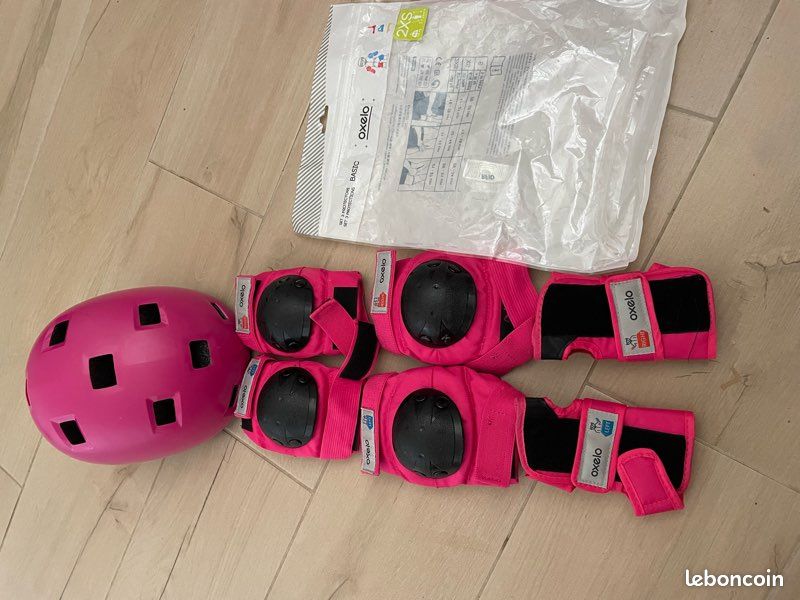 Roller enfants 3 roues taille 26-28 et ses protections (image 2)