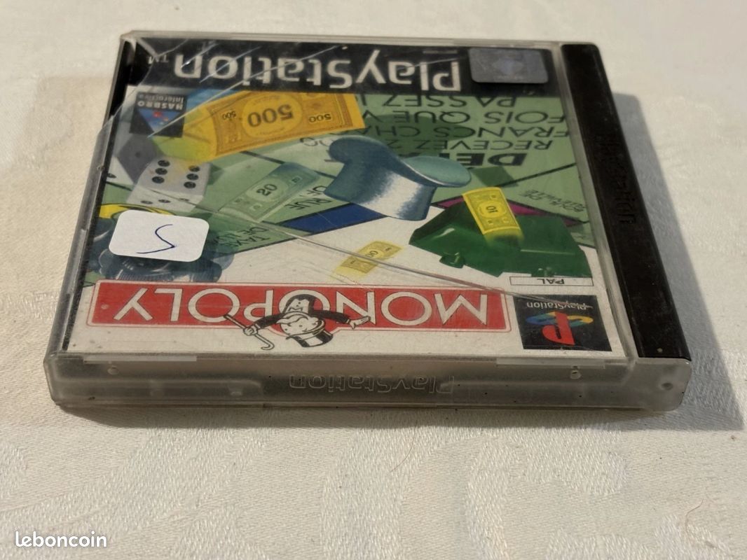 Jeu Sony Playstation 1 PS1 Monopoly complet FR (image 4)