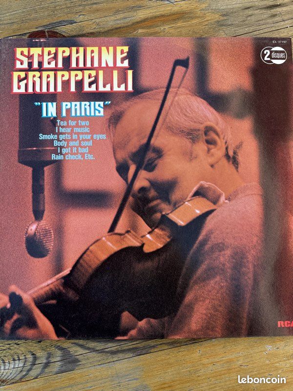 Vinyle Stéphane grappelli (image 1)