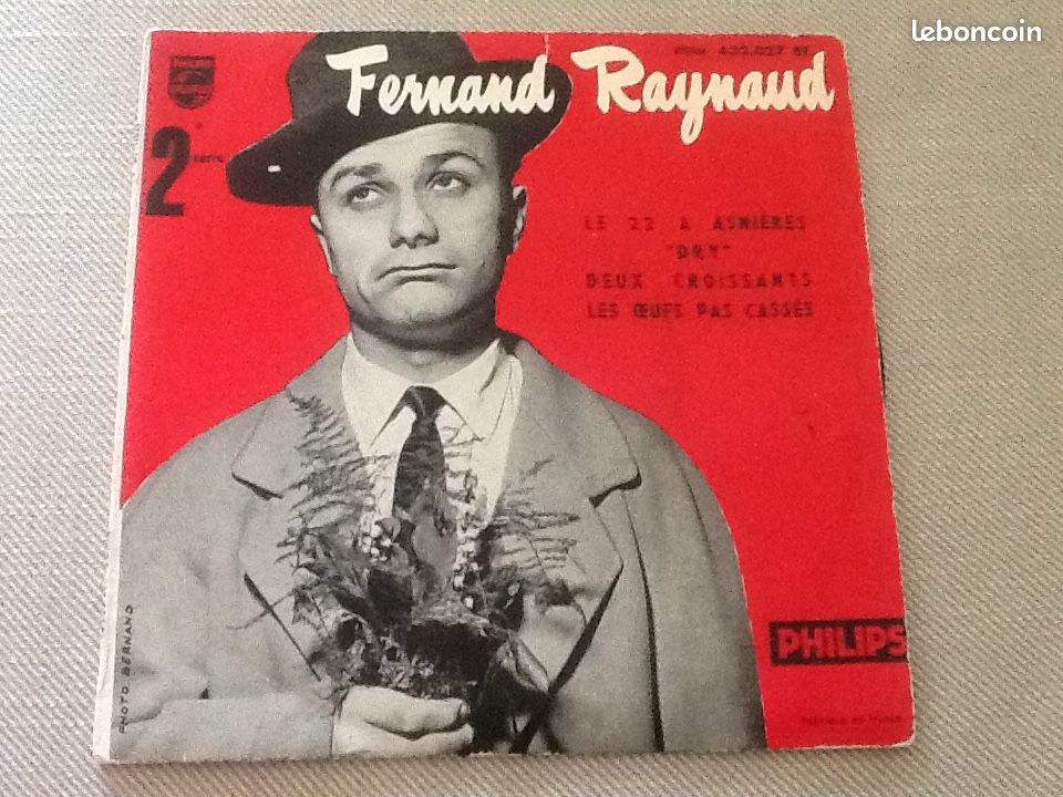 Disque 45 tours Fernand Reynaud (image 1)