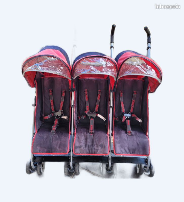 Poussette Double Poussette Canne Quadruple Poussette Canne Triple