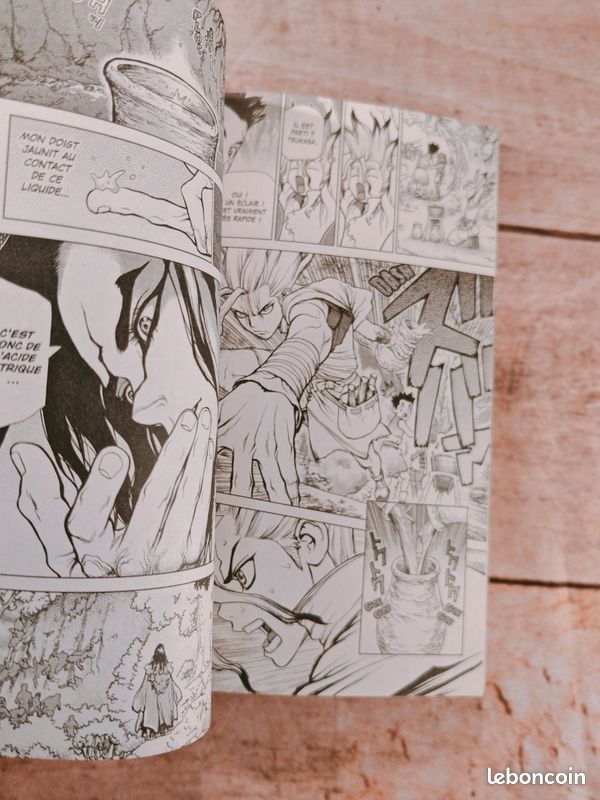 Manga, Dr Stone, tome 1, Riichiro Inagaki (image 4)