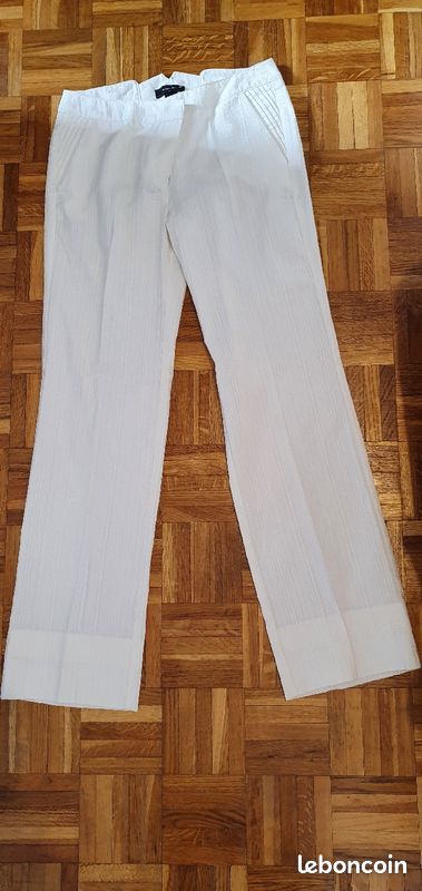 Tailleur / ensemble écru Mango suit T38 (image 2)