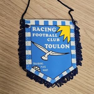 Fanion Vintage Stade De Reims – Ancien Drapeau Club Français, Collection Supporteur