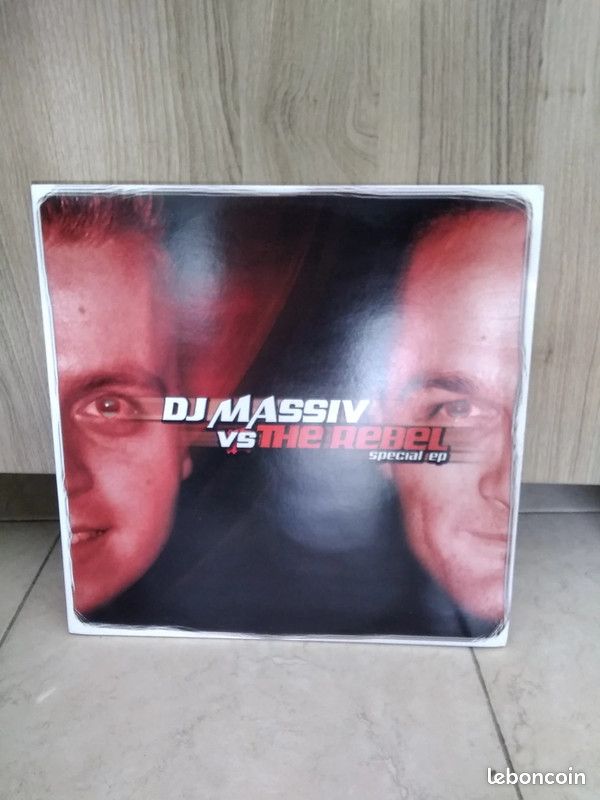 🔥 vinyle hard dj massiv vs the rebel special ep hard house (image 1)