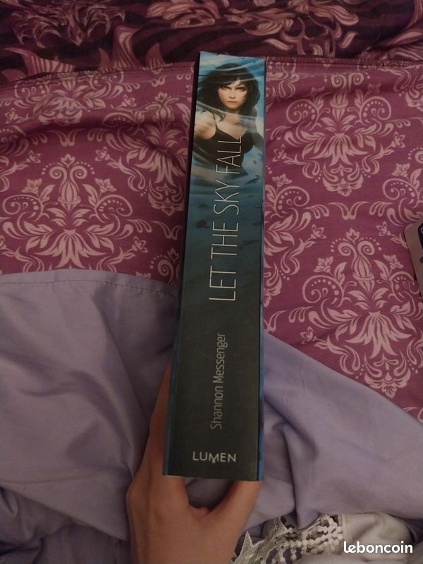 Roman Let the Sky Fall tome 1 Shannon Messenger Lumen (image 4)