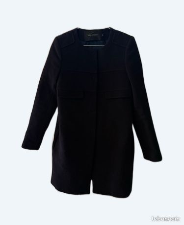 Tara Jarmon Manteau mi long laine cachemire 38 Vêtements