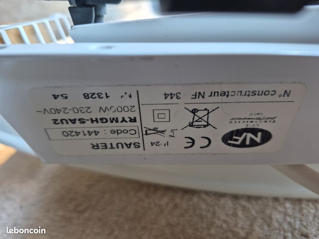 Carte Alimentation de radiateur électrique Sauter ref 441420 (image 3)