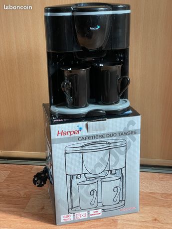 Yopinmall Cafetière Manuelle 600 Ml (20 Oz) - Verseuse En Verre Borosilicate + Filtre Permanent Acier Inoxydable - Pour 6 Tasses