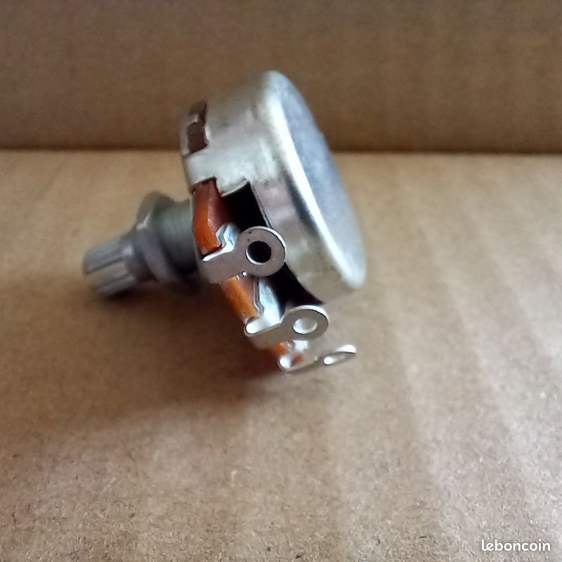 Lot De 4 Boutons De Potentiomètre Linéaire B50K Pour Guitare - 18mm Avec Axe Fendu - Contrôle Volume Et Tonalité