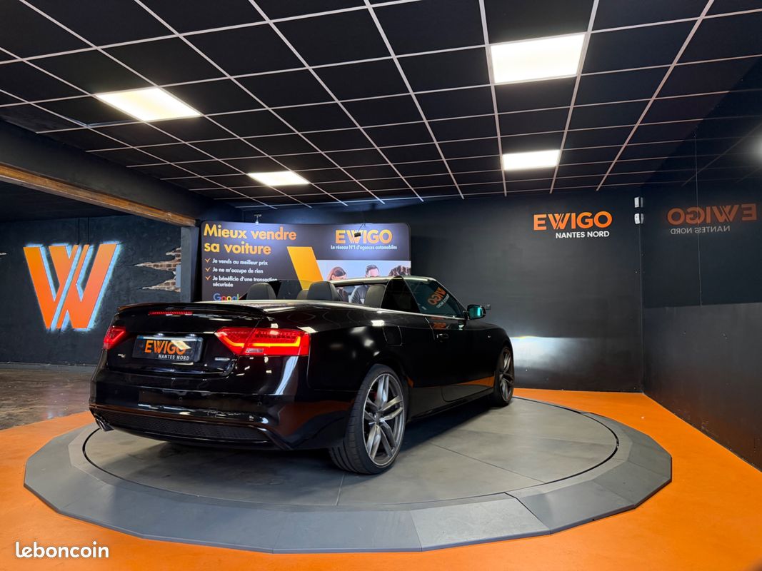 AUDI A5 CABRIOLET 3.0 TDI 220 S-LINE QUATTRO S-TRONIC BVA / BANG & OLUFSEN / SIEGES CHAUFFANTs (image 30)
