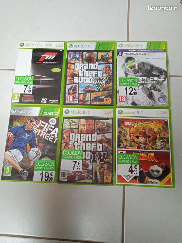 Bonjour je vend Xbox 360 avec jeux e volant (image 2)