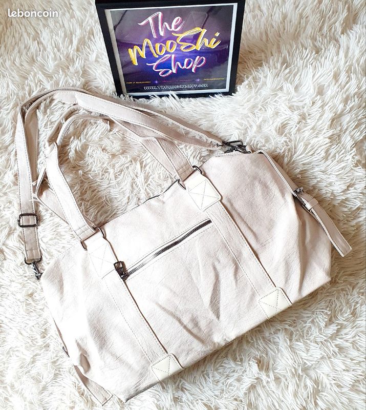 🎁 Grand Sac à main sac de cours école lycée cabas fourre-tout en