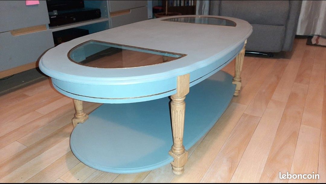 Table basse style relookée (image 1)
