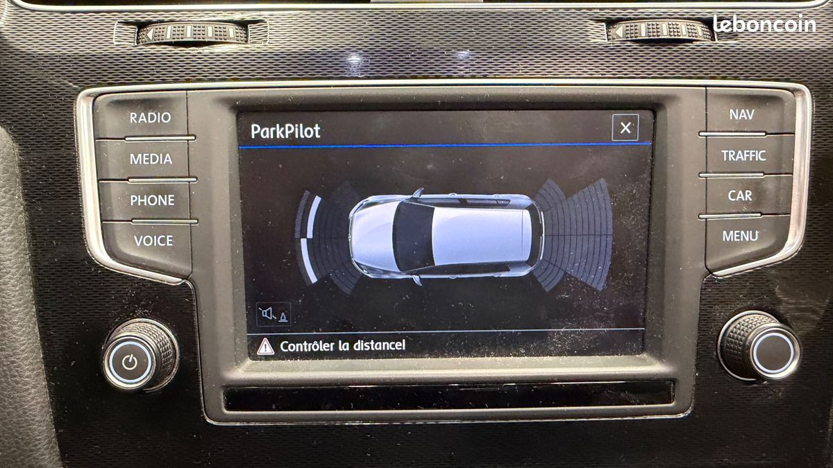 VOLKSWAGEN GOLF 2.0 TDI 180 GTD DSG BVA / Toit ouvrant / 1ere main / Entretien constructeur (image 10)