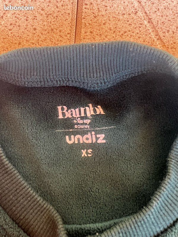 Pyjama bambi et pyjama panpan Disney Vêtements