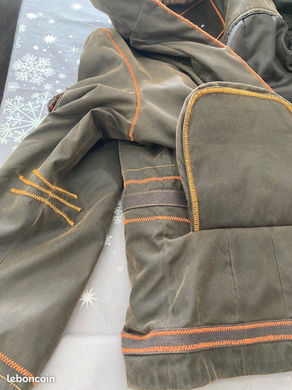 Veste chaude imperméable kaki T 38/40 matelassée « …Cie » (image 9)