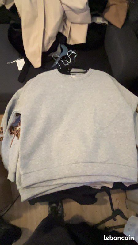 Sweat Ciao Milano « New York » beige– Neuf avec étiquette (image 3)